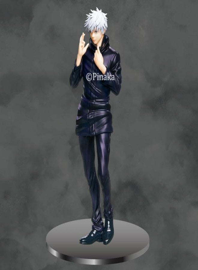 PINAKA Jujutsu Kaisen Gojo Saturo Action Figure 20 Cms PVC Anime Figurine Weeb Manga Collectible Model Toy Figurines | 21 cms | - Image 2